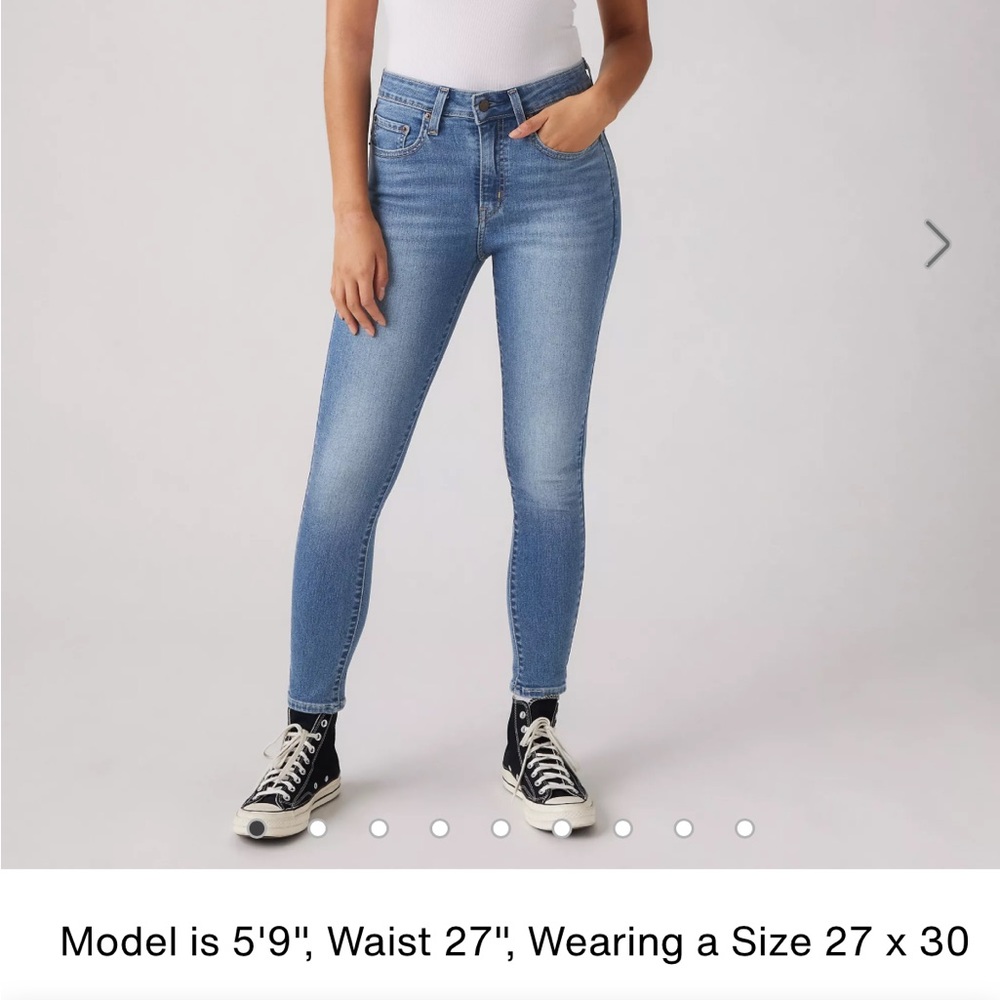 Levi’s 721 High Rise Skinny Jeans